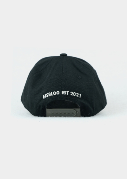 Cap "Eisblog Transformer" - schwarz (Curved)